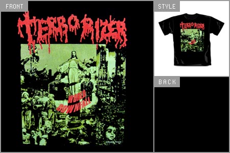 Unbranded Terrorizer (World Downfall) T-shirt ear_MOSHTS016_