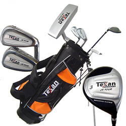 Unbranded Texan Golf Junior Golf Clubs Set 8-12