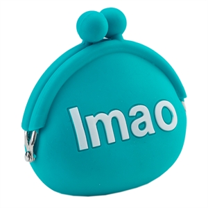 Unbranded Text Speak Silicone Purse - LMAO