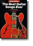 Sixty-eight all time hits for easy guitar in stand
