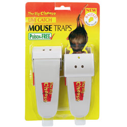 The Big Cheese Live Catch Mouse Traps Pack of 2
