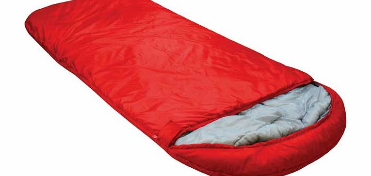Unbranded The Big Sleep 250GSM Single Cowl Sleeping Bag