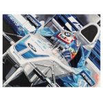 Juan Pablo Montoya. Silverstone GP 2001. The natural heir to Michaels throne. Electrifying