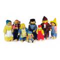 The Farmer Family Wooden Toy