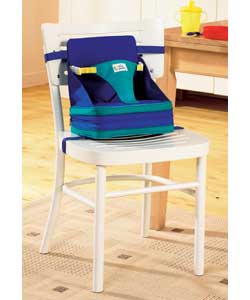 The lightest, most compact booster seat on the market. Features a simple self-inflating technology