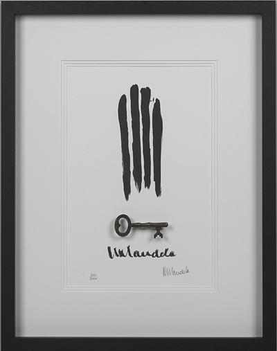 Unbranded The Key and Bars by Nelson Mandela - Signed Limited Edition