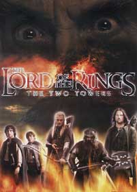 The Lord Of The Rings: The Two Towers Saruman Eyes poster