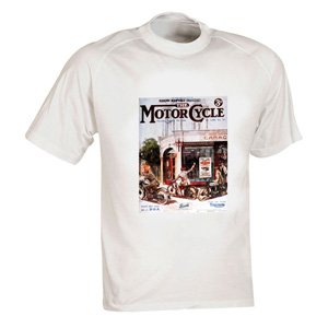 The Motorcycle Garage vintage ad T-shirt. Recently launched is this great new range of merchandise w