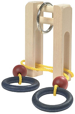 The Rope Ladder Puzzle is a super challenge which will drive you mad with frustration. You