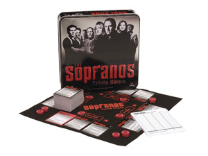 Sopranos trivia board game to test ones knowledge of the popular TV series! Features: 5 levels of di