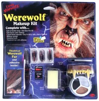 This Werewolf make up kit brings the animal out in you. Make the change from human to wolf for