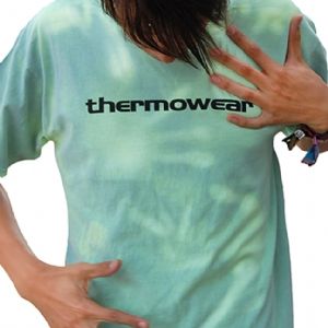 Unbranded Thermowear Heat Sensitive T Shirt - Green and