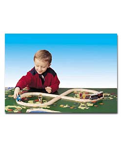Thomas The Tank Engine and Toby Wooden Railway Track