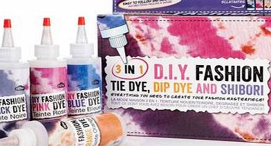 Unbranded Tie Dye DIY Fashion Kit 4266CXS