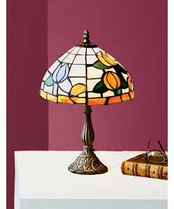 Unbranded Tiffany Style Bronze Table Lamp