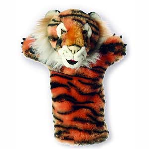 Unbranded Tiger Long Sleeved Glove Puppet