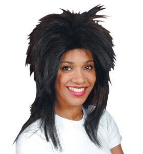Tina wig, black/black