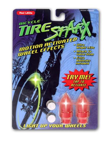 Tire Sparx - Red LED