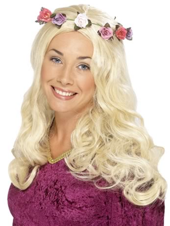Unbranded Titania Long Blonde Wig