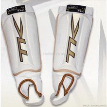 Details: Junior S, M, L Descriptions: Soccer style shin guard Load spreading shin and ankle inserts 