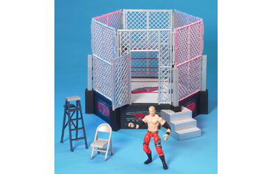 Unbranded TNA Lockdown Six-Sides of Steel Cage