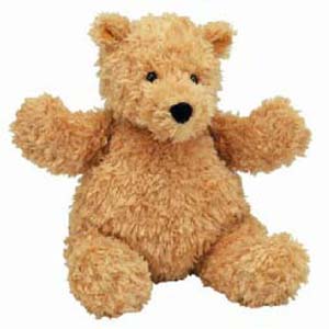 Toastie Bear, from Jelly Cat, is designed to be cuddled! Hes as soft as the softest thing. He is a