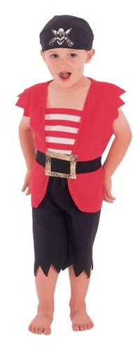 Unbranded Toddler Costume: Pirate Boy