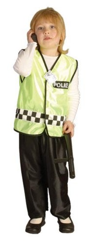 Is it me or are policemen getting younger these days? This toddler police officer costume is great f