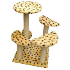 The scratching post to suit agile cats. With 5 different levels, your entire feline family will find
