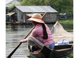 Discover Siem Reaps secrets by remork (Cambodian tuk tuk) before heading to Tonle Sap Lake, one of the worlds most productive bodies of fresh water. A boat ride here takes you to floating villages giving a taste for life ruled by monsoonal rains and