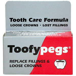 Toofy Pegs Replace Fillings And Loose Crowns - Size: KIT