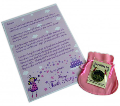 Unbranded Tooth Fairy Letter for Girls