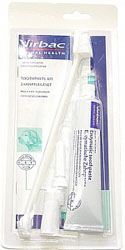 Poultry flavoured Toothpaste  Fingerbrush  Dual-Ended Toothbrush and Cannula.
