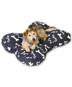 New improved warm cosy fibre filled dog bed. Pract