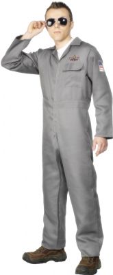 Quality Pilots Overalls  Essential For That Top Gun Theme Night or Fancy Dress Party.  Chest