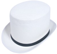 Top Hat White Imported