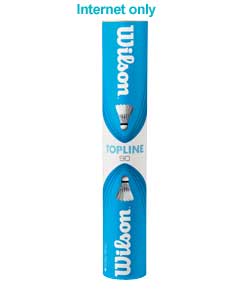 Unbranded Topline 90 Feather Shuttlecocks - 12 Pack