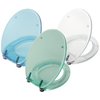 A totally cool and chic bathroom accessory for the modern bathroom. 
Ice Blue, Natural Aqua and Arc
