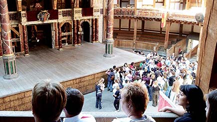 Unbranded Tour of Shakespeares Globe and Afternoon