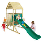 Unbranded TP Kingswood Low Tower Wooden Climbing Frame Set