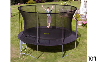 Unbranded TP250 10ft Genius Trampoline with SurroundSafe
