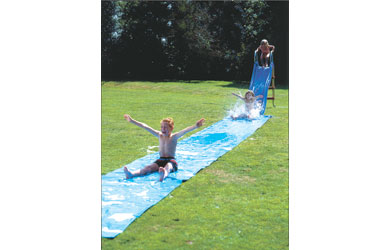 The Aqua Slide is must for great family fun!