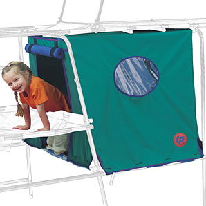 The TP962 Challenger Den makes the perfect hide-out for kids. Its made from tough laminated material