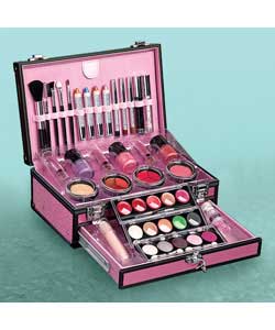 Unbranded Train Case Cosmetic Set