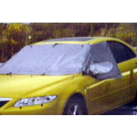 Protects windscreen, front side windows and door morrors against ice, snow, dust and sunshine