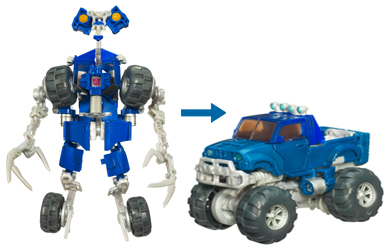 Unbranded Transformers: Revenge of the Fallen - Deluxe Autobot Wheelie