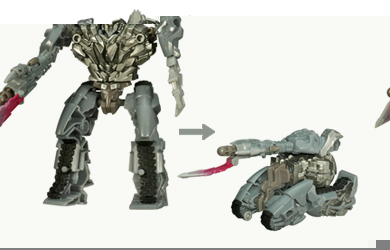 Unbranded Transformers: Revenge of the Fallen - Fast Action Battlers Cannon Blast Megatron