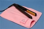 Unbranded Travel Hair Straightener Mat: 300 x 200 x 5 (approx) - Pink