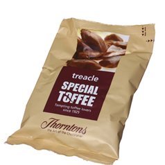A 250g bag of the unmistakable Thortons toffee defined with the alluring and supple undertones of tr