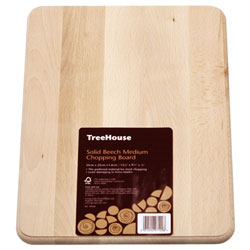 Unbranded Treehouse Wooden Chopping Board 35 x 25 x 1.6cm
